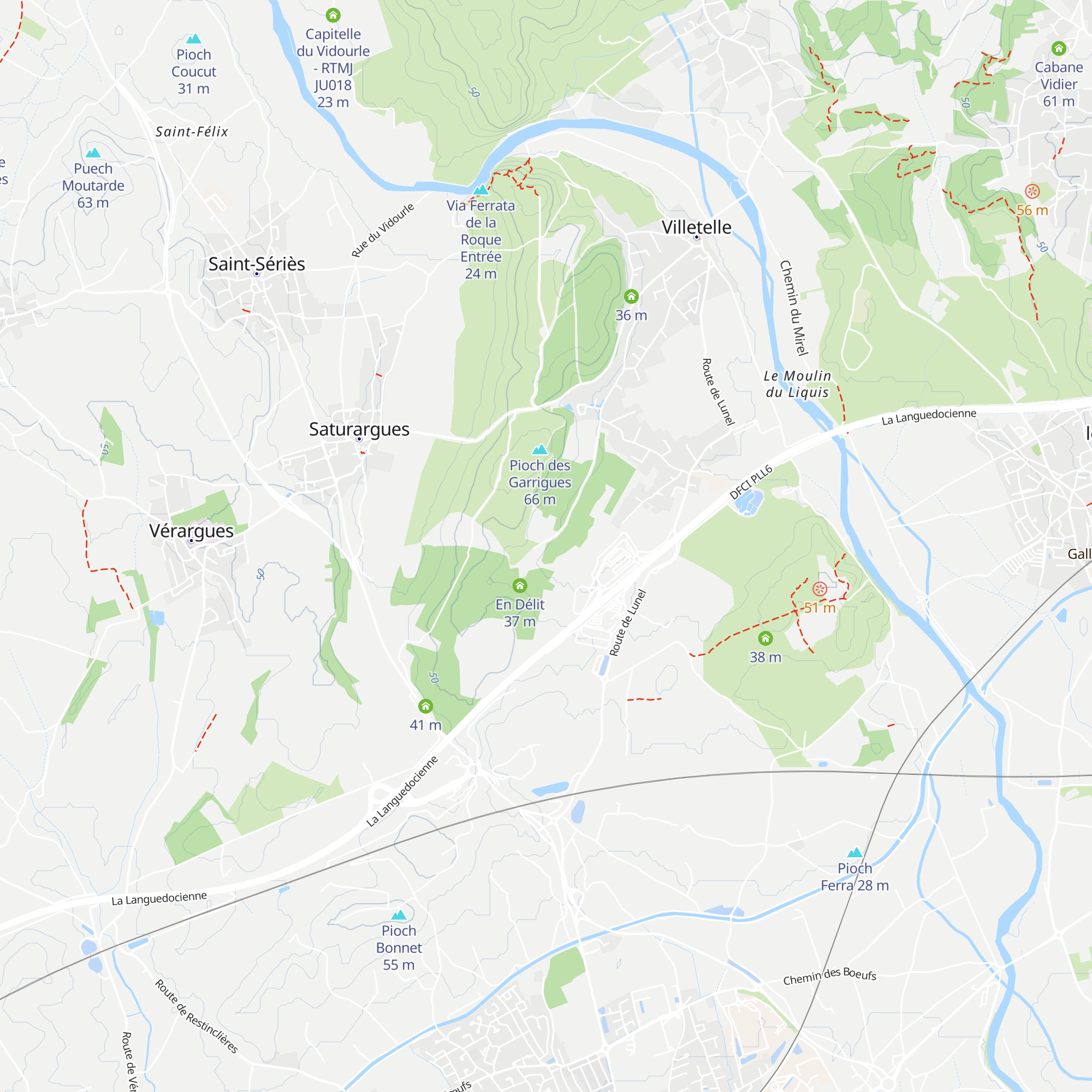 La Basse map