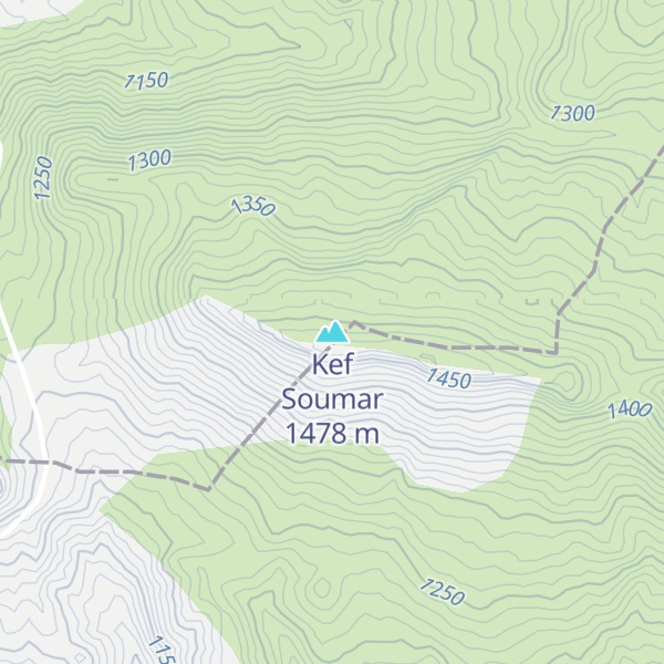 Map of Kef Soumar
