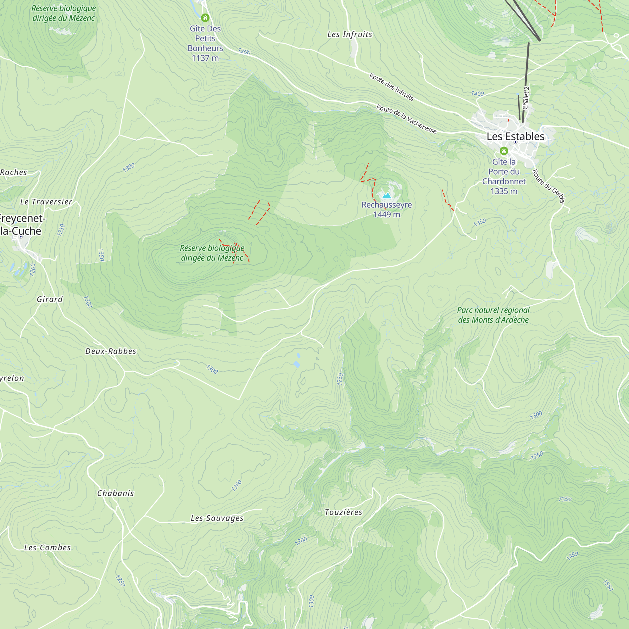 Gîte L'Amour est dans le Pré map