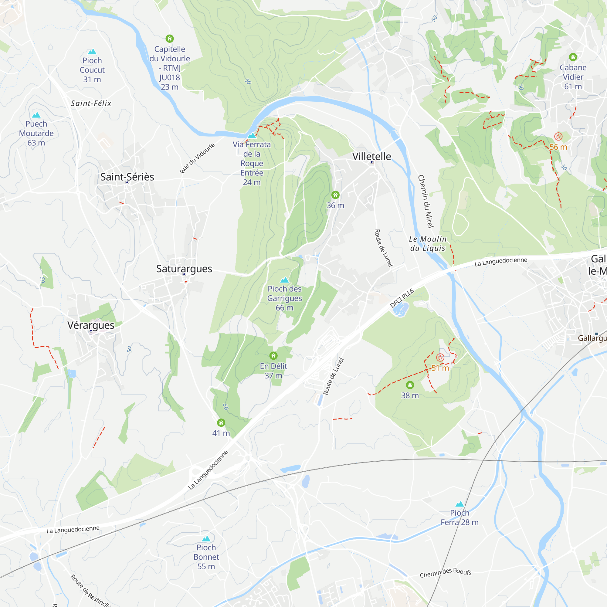 La Double map