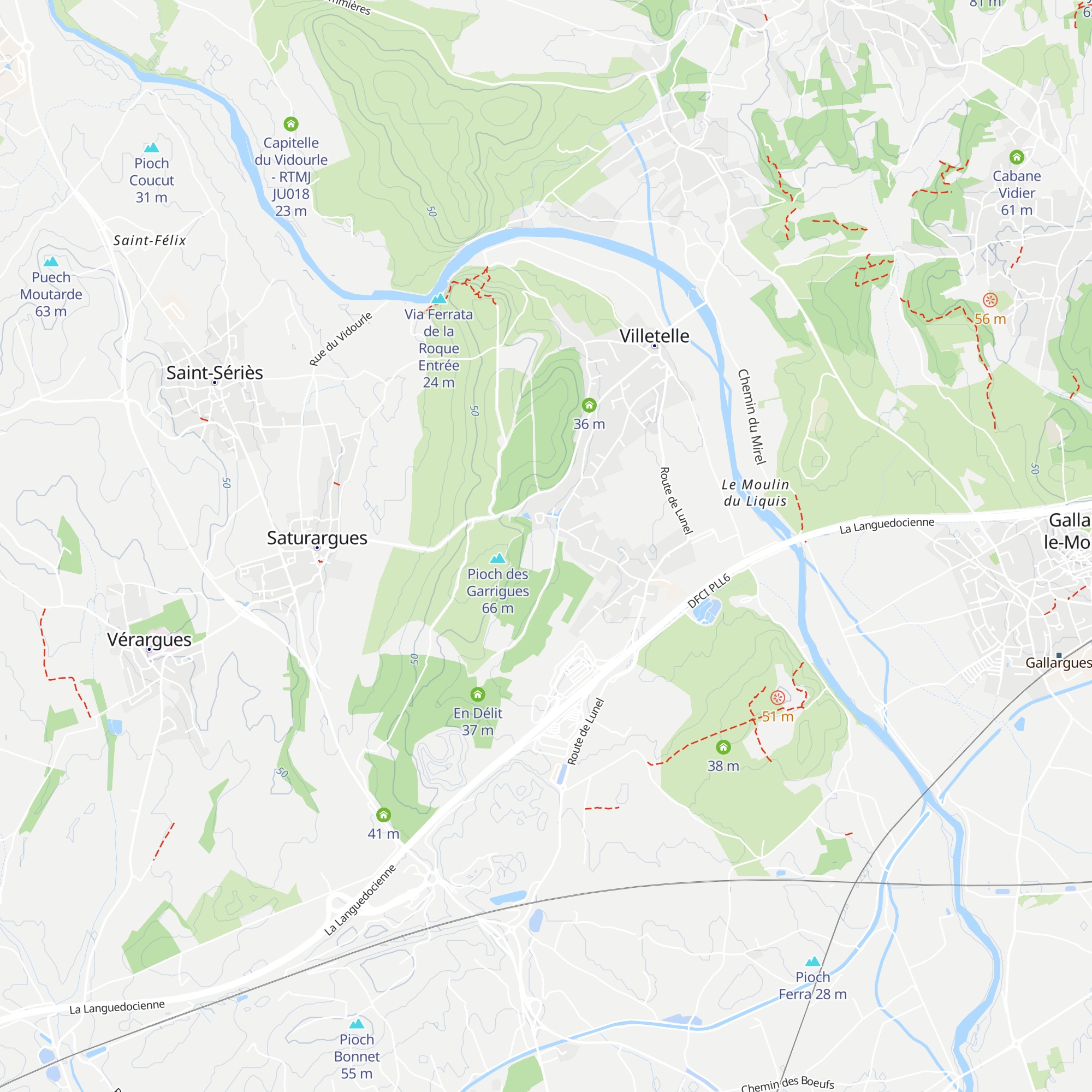 Le Plan Carré map