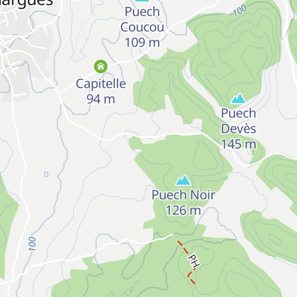Map of Cabane de Malais