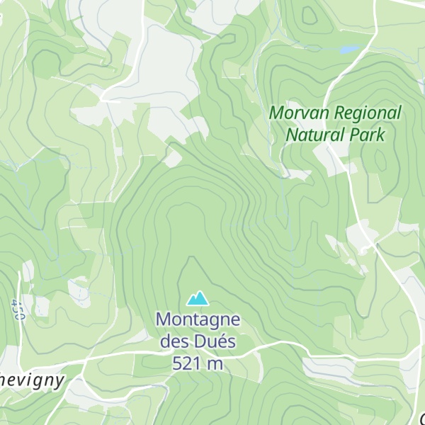 Map of La Come Pacotte