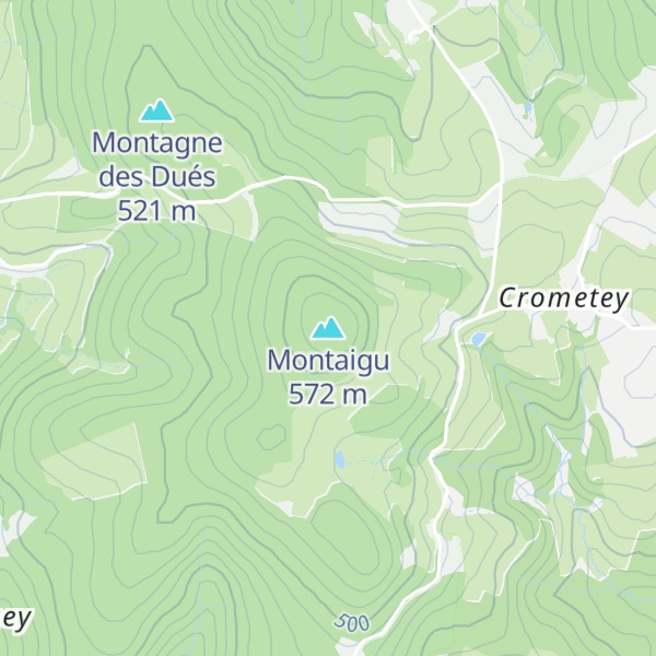 Map of Montaigu