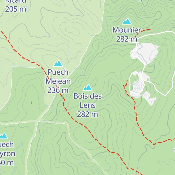 Map of Bois des Lens