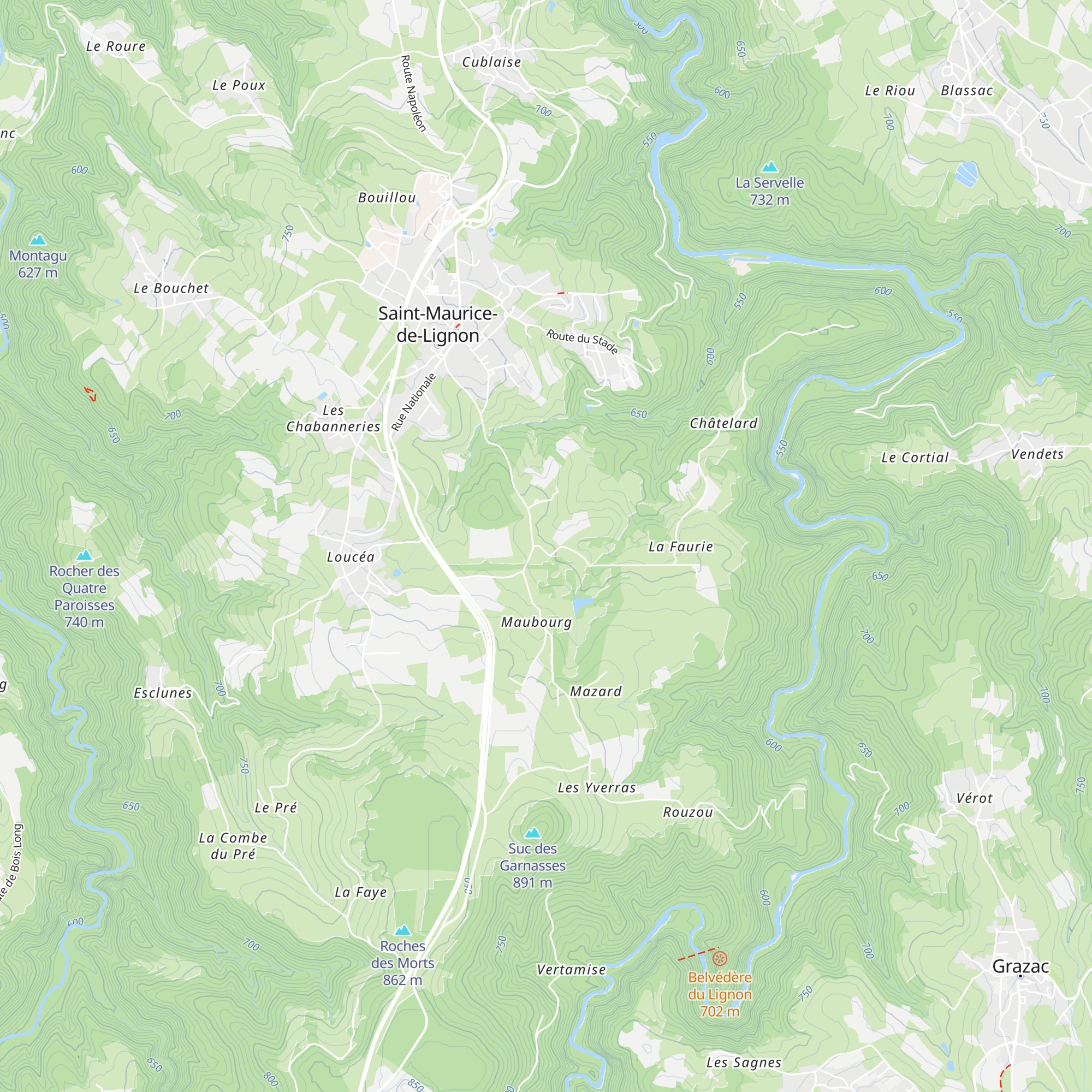 Gîte L'Atelier du Peintre map