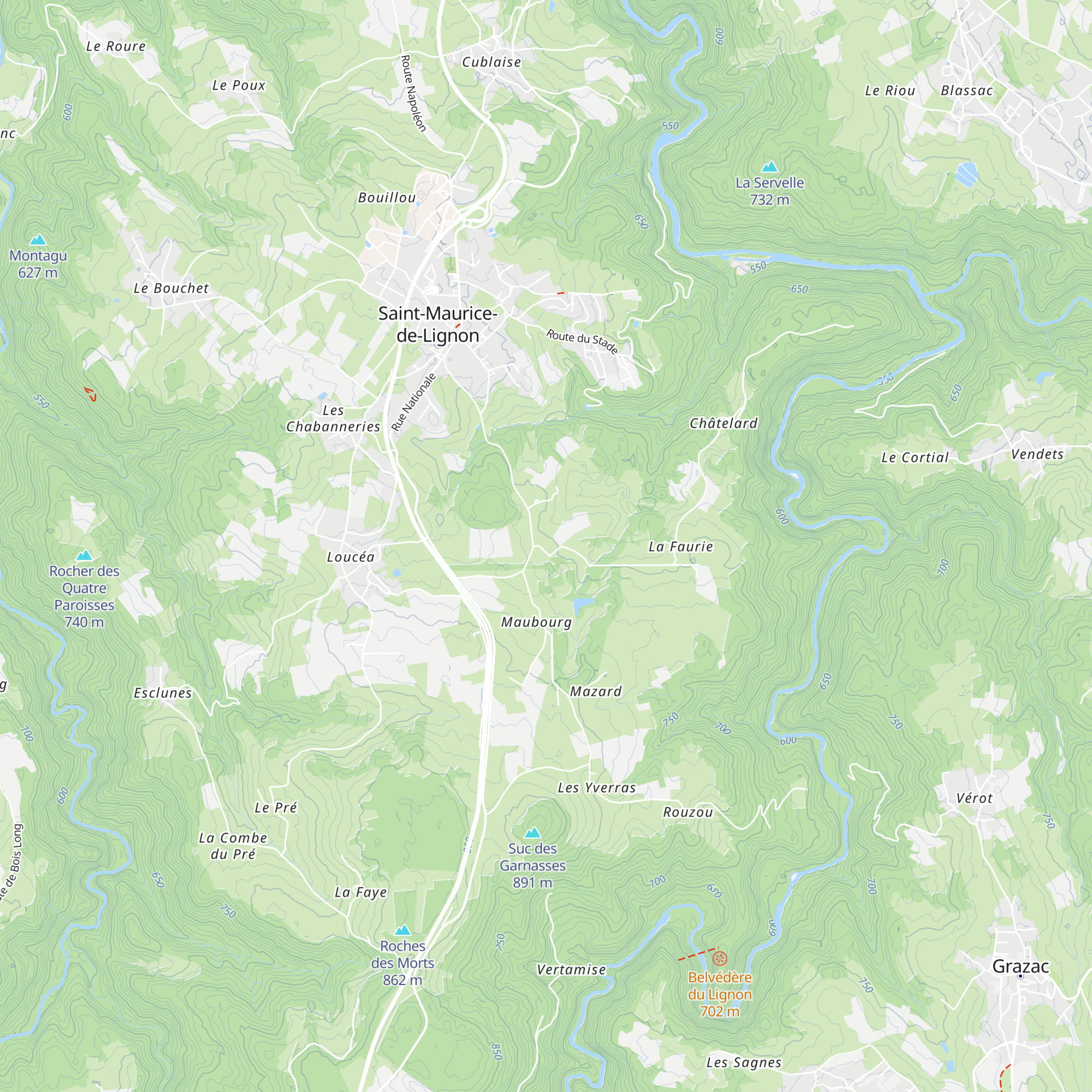 Gîte L'Atelier du Peintre map
