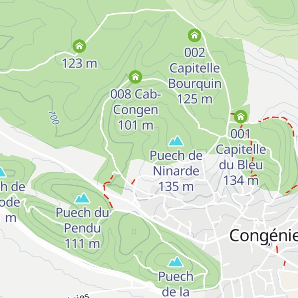 Map of Cabane de Bosc