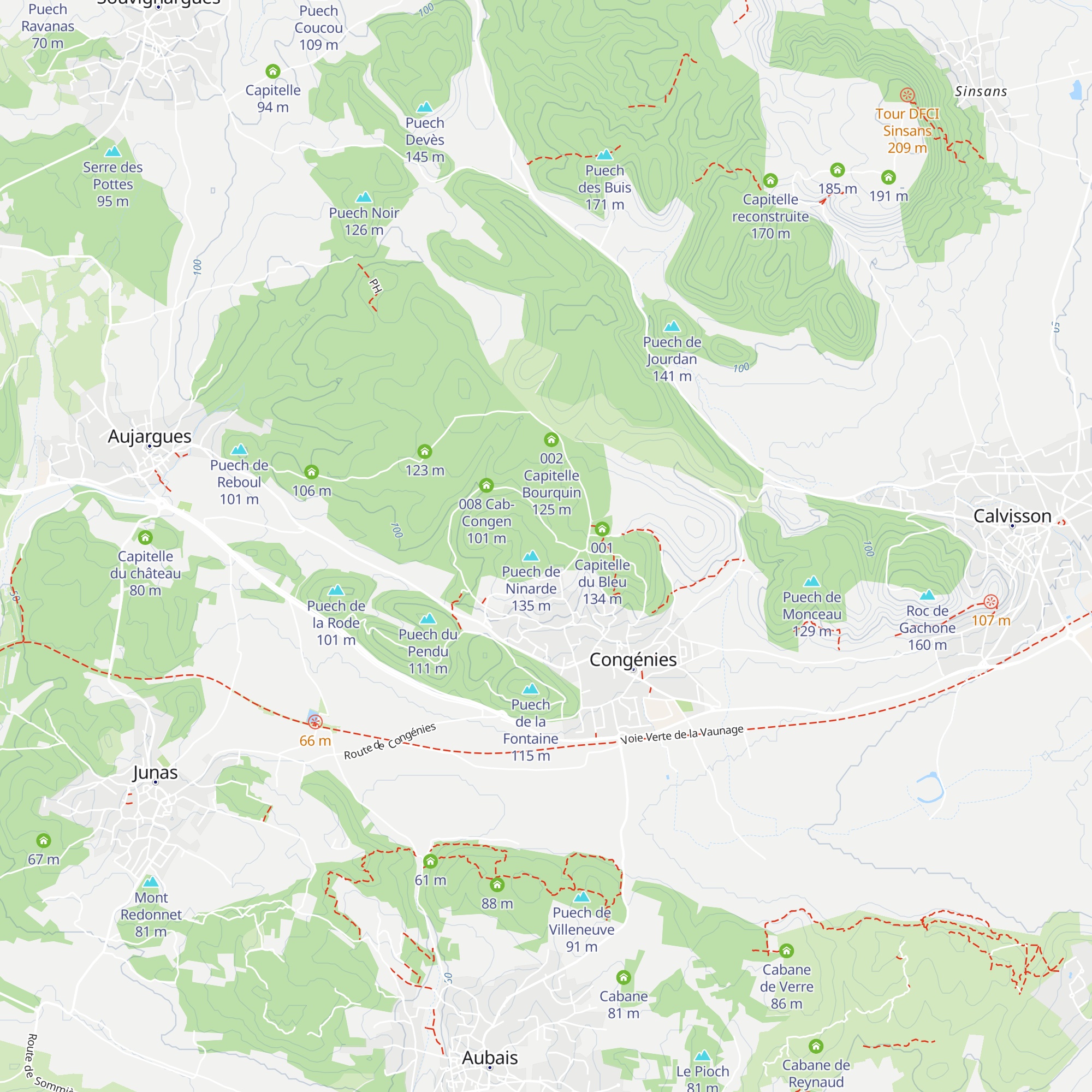 009 Cab-Congen map
