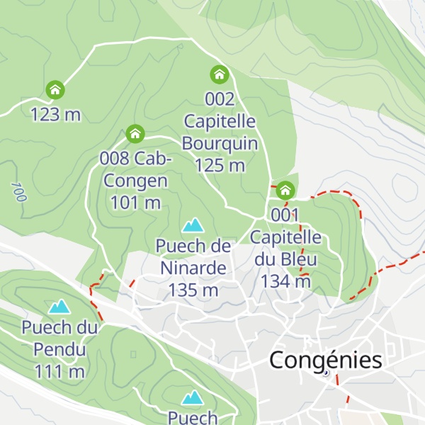 Map of 009 Cab-Congen