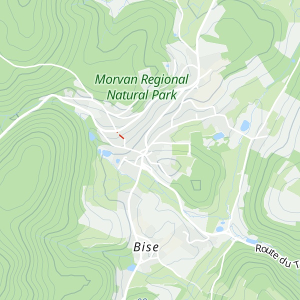 Map of Gîte de la Poste