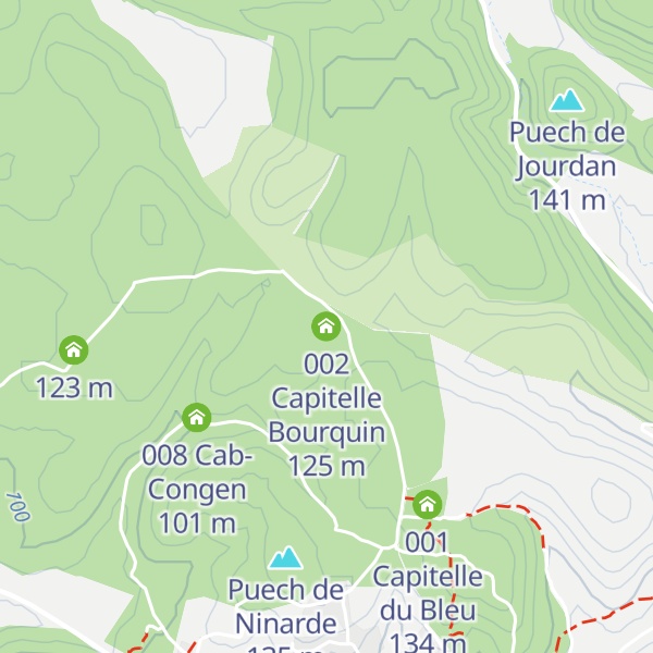 Map of 002 Capitelle Bourquin