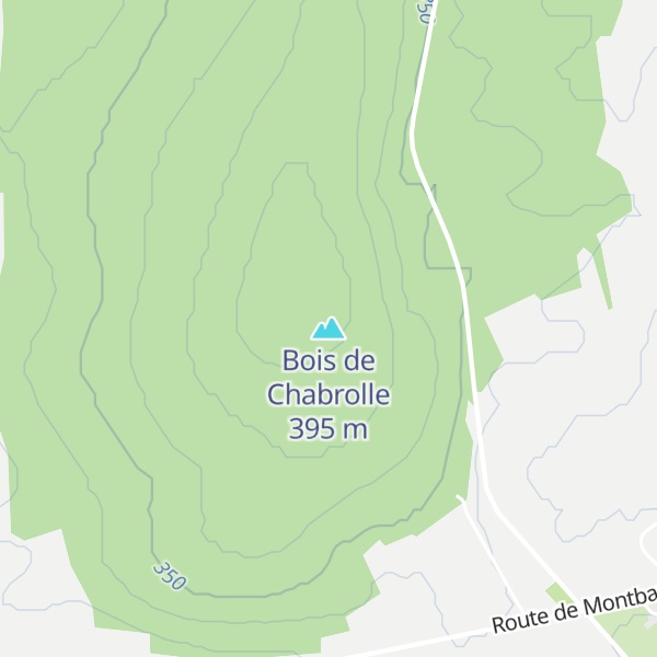 Map of Bois de Chabrolle
