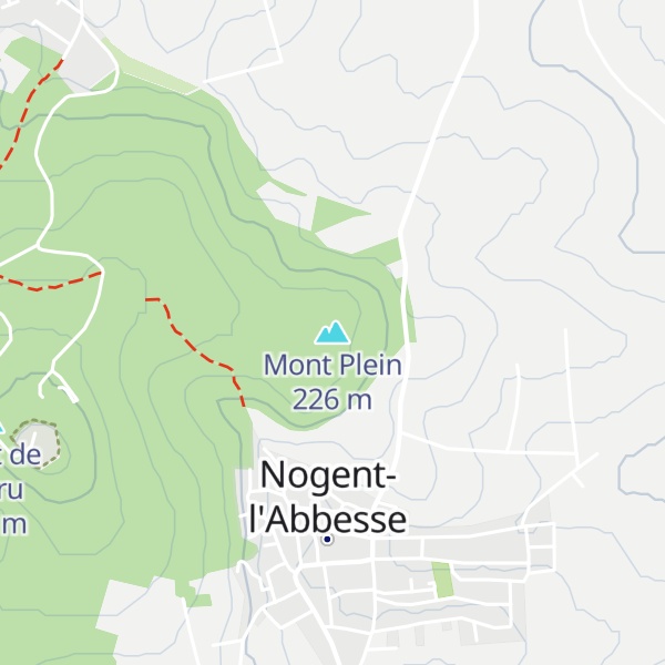 Map of Mont Plein