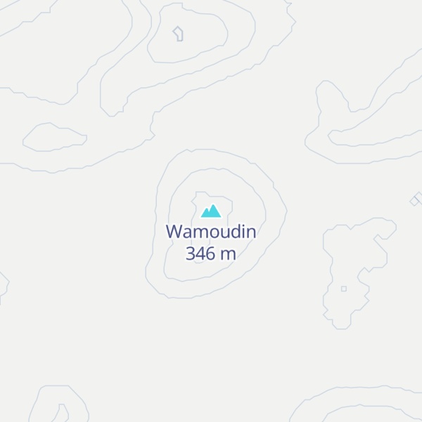 Map of Wamoudin