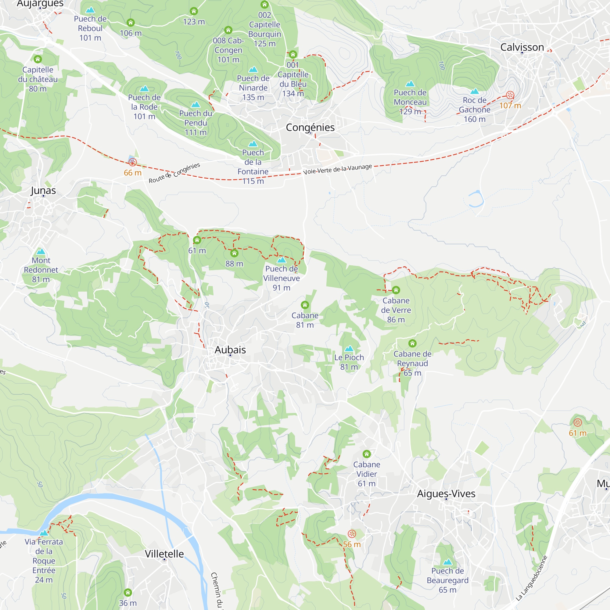 Cabane map