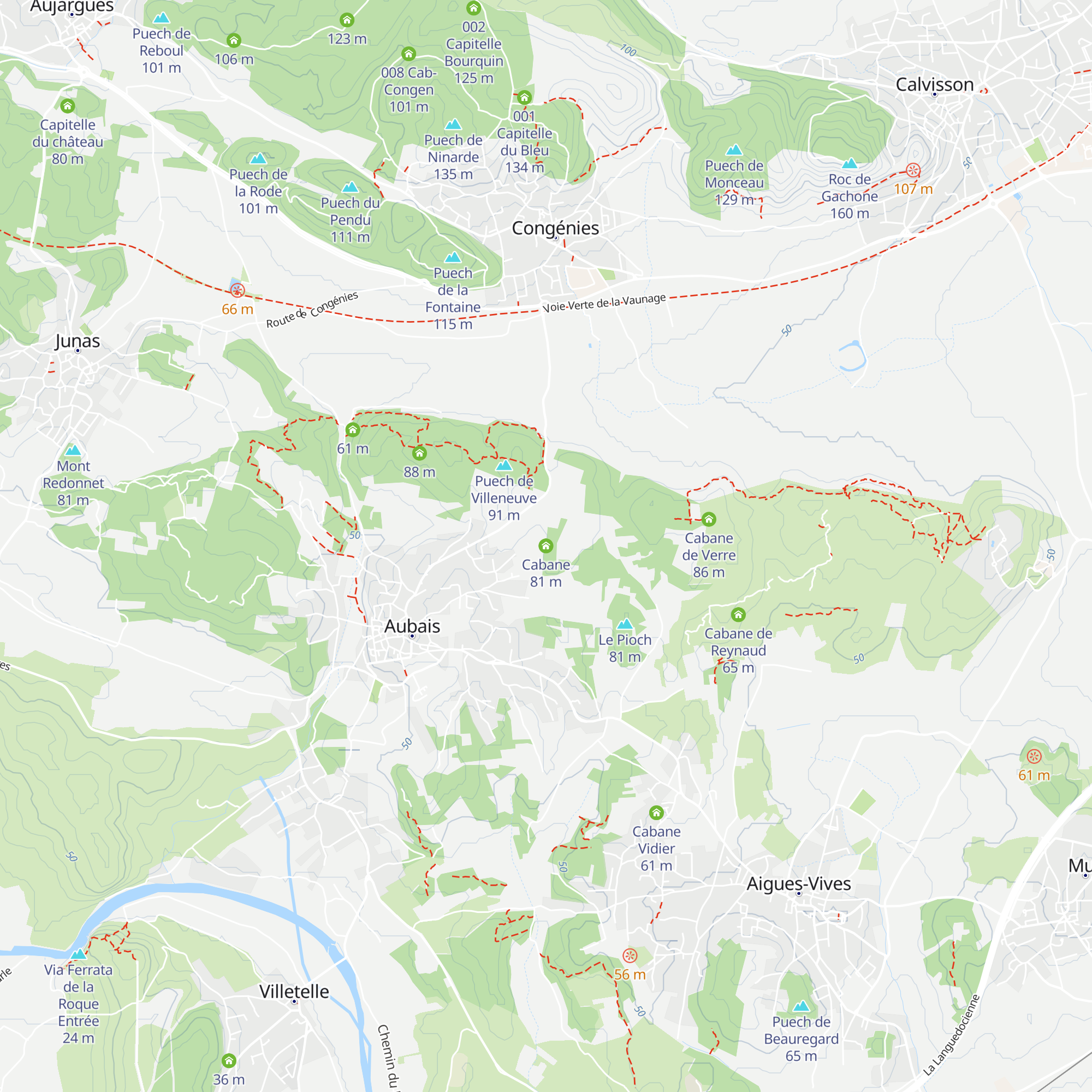 Cabane map