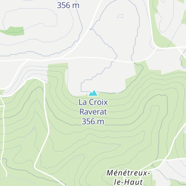 Map of La Croix Raverat