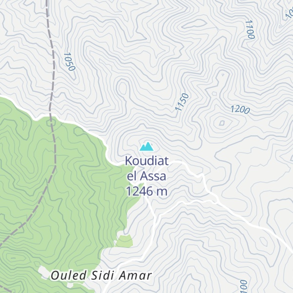 Map of Koudiat el Assa