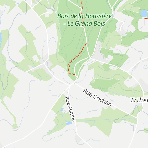 Map of Bonhomme de fer - Repère géodésique