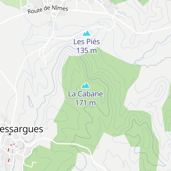 Map of La Cabane