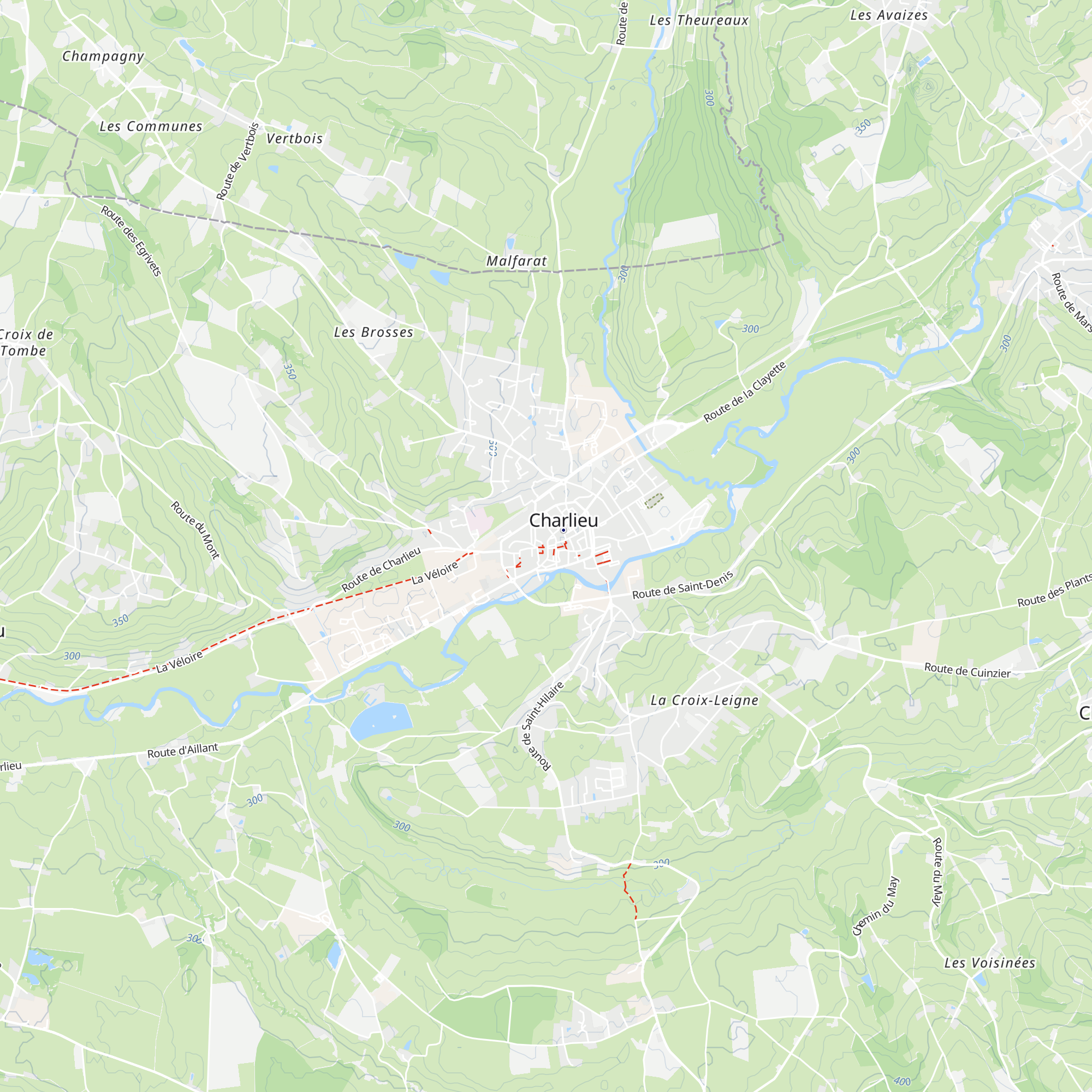 Office de Tourisme du Pays de Charlieu-Belmont map