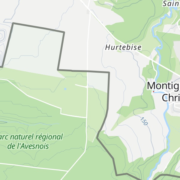 Map of Gîtes de France - n° 4078