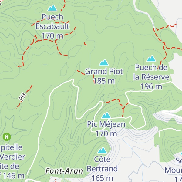 Map of Abri du Carreau de Cyri