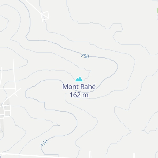 Map of Mont Rahé