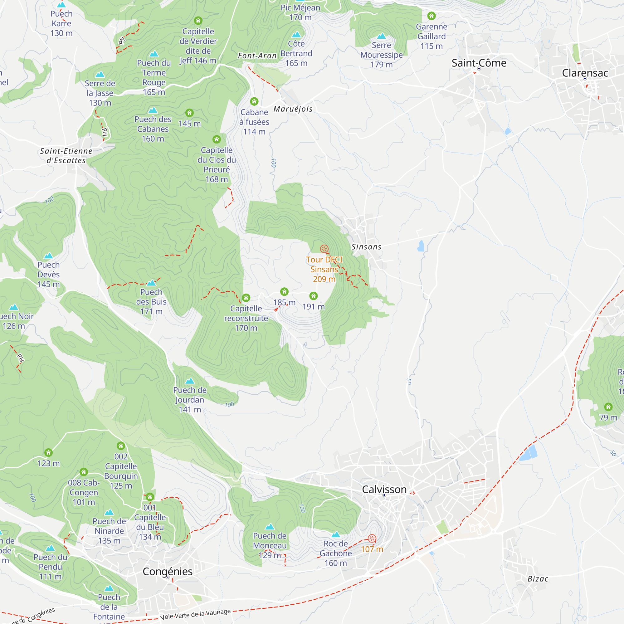 Lou pastre map