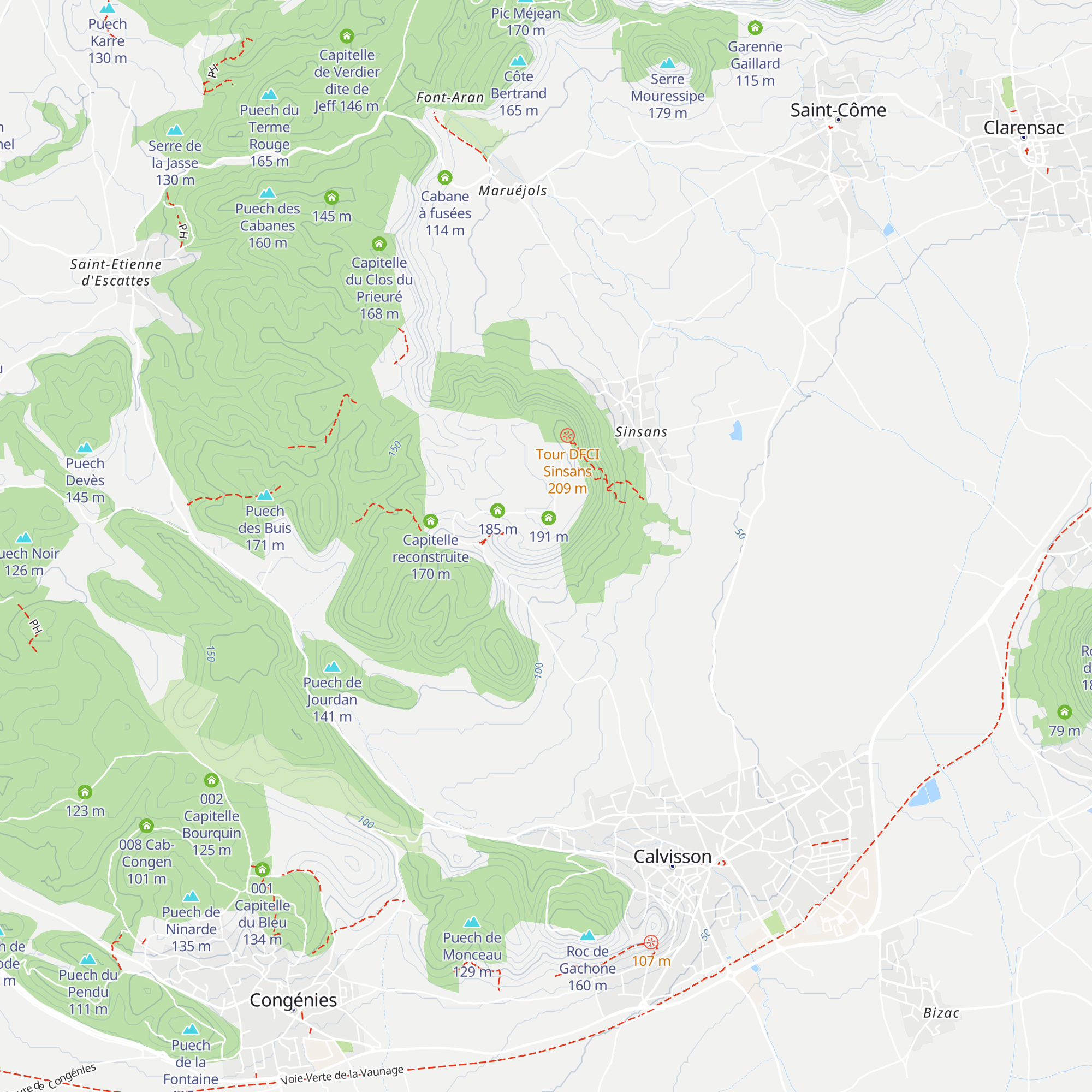 Lou pastre map