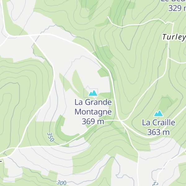 Map of La Grande Montagne