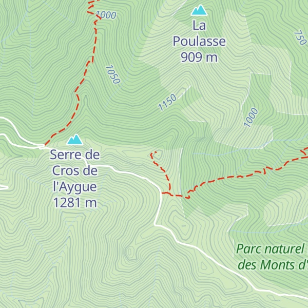 Map of Mont Aigu