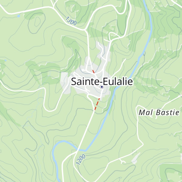 Map of Gîte d'étape