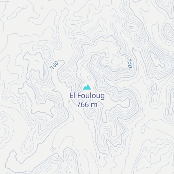 Map of El Fouloug