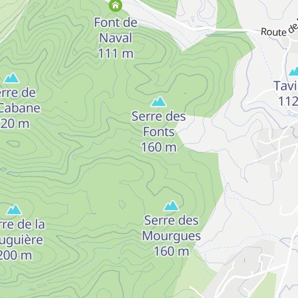 Map of Capitelle de Reboul