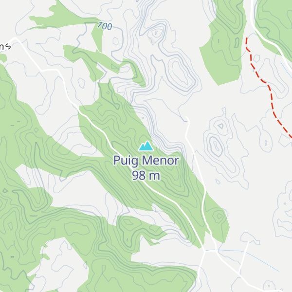 Map of Puig Menor