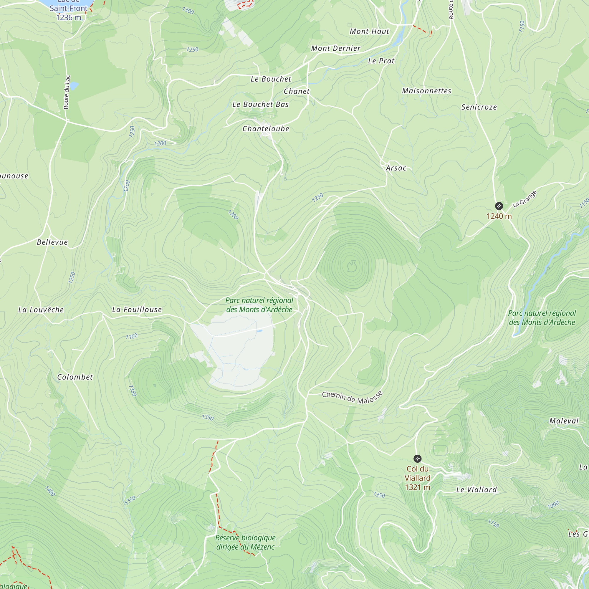 Gîte de la cur map