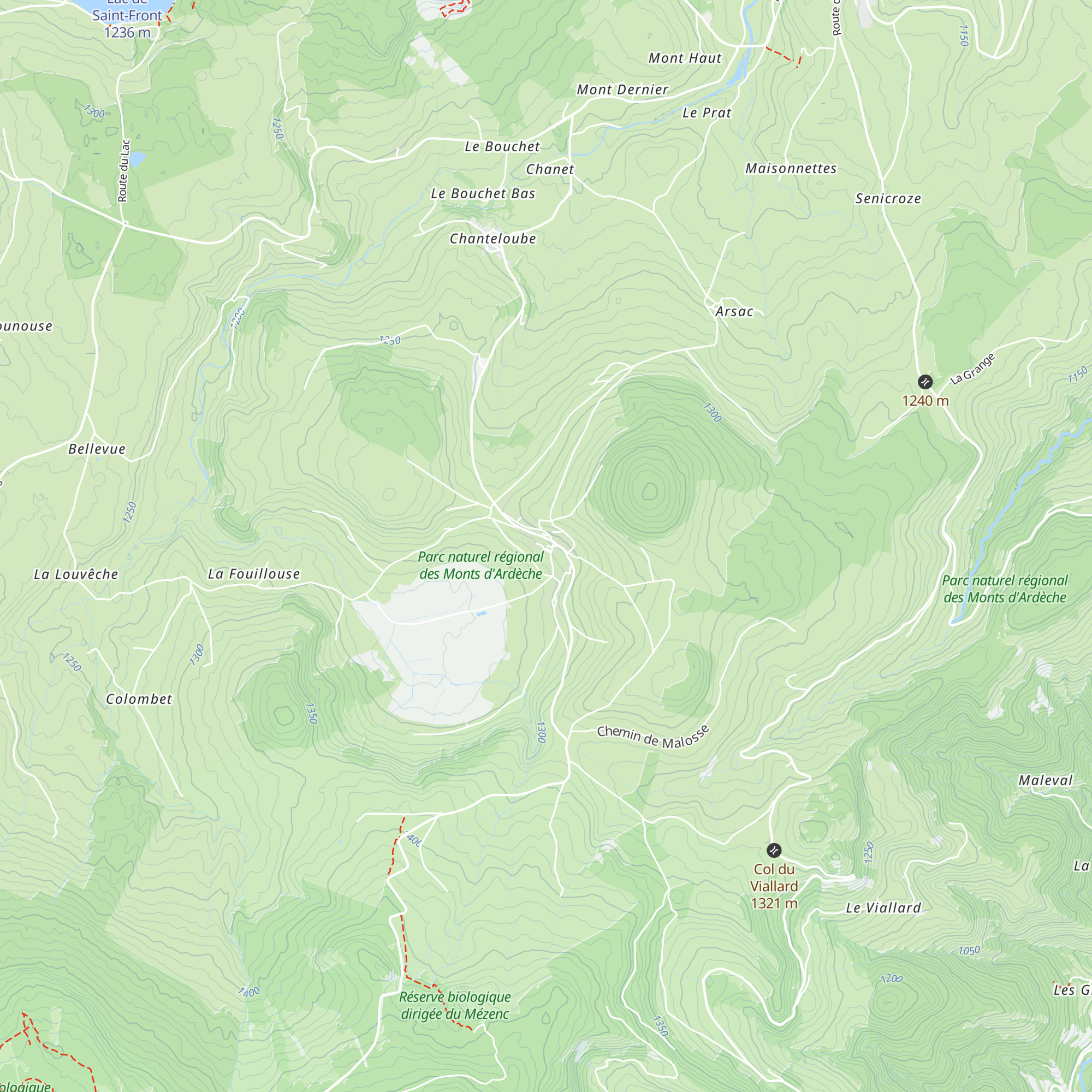 Gîte de la cur map