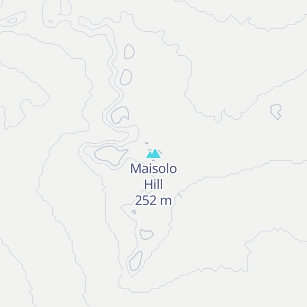 Map of Maisolo Hill