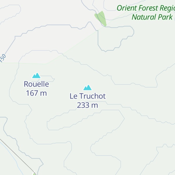 Map of Le Truchot