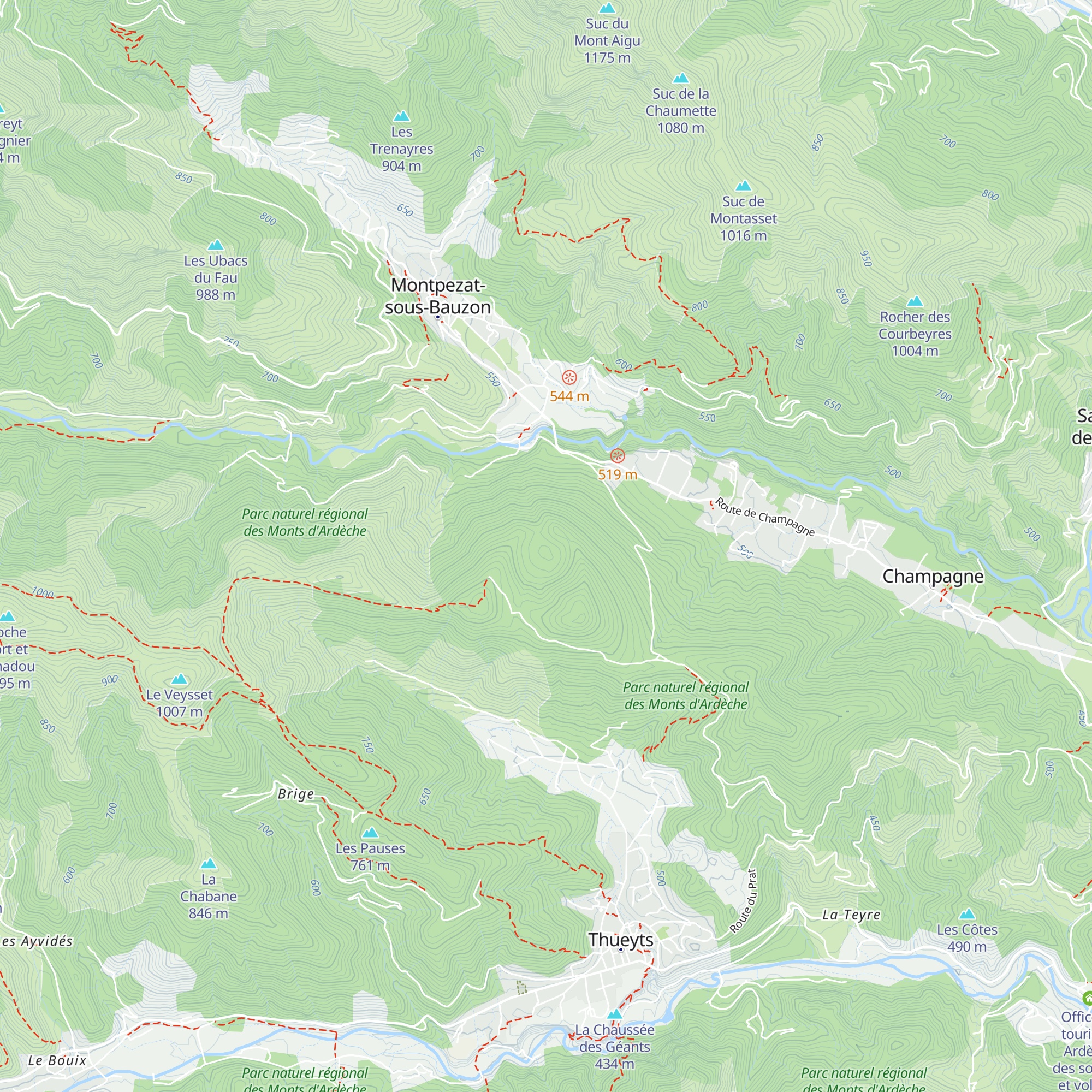 Refuge map