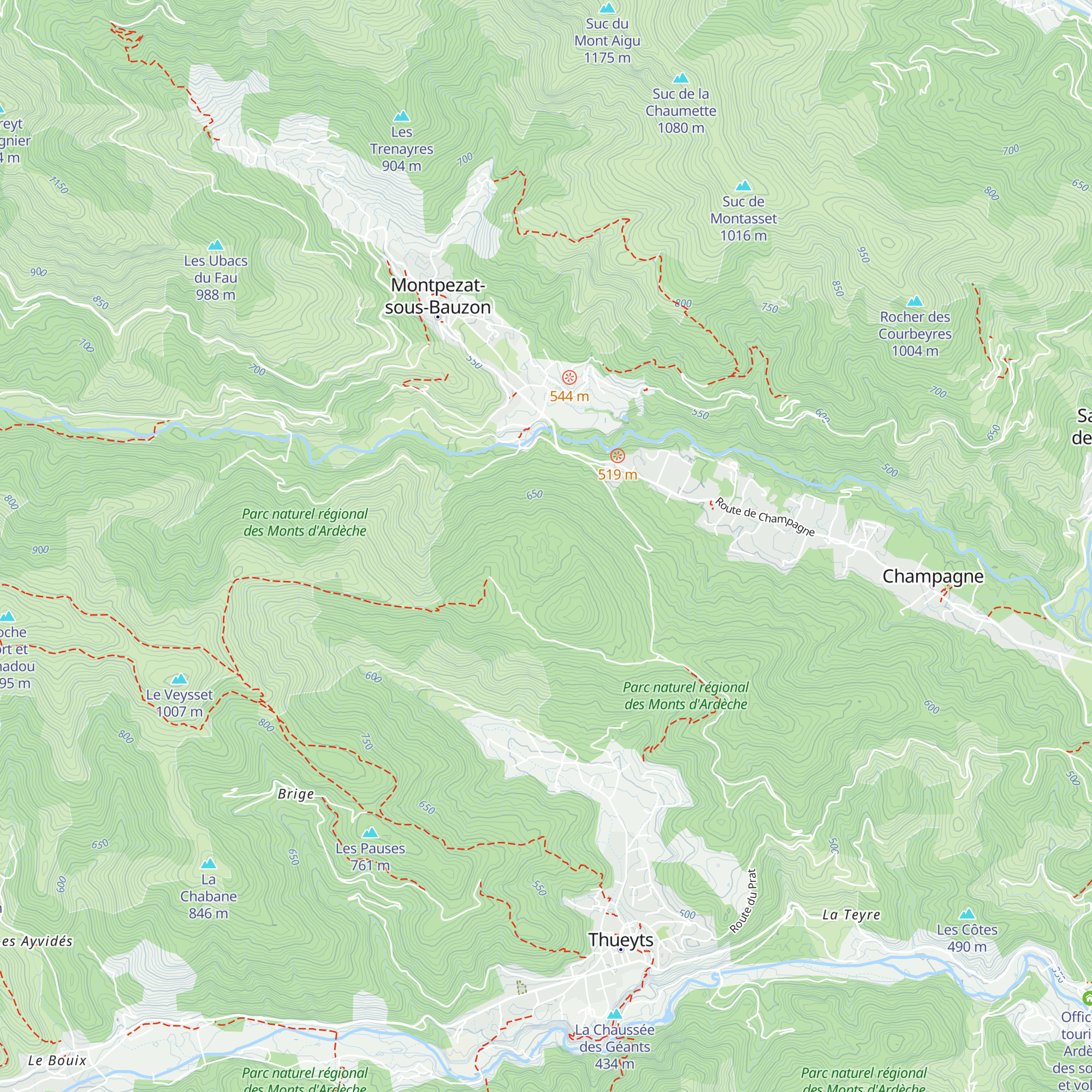 Refuge map