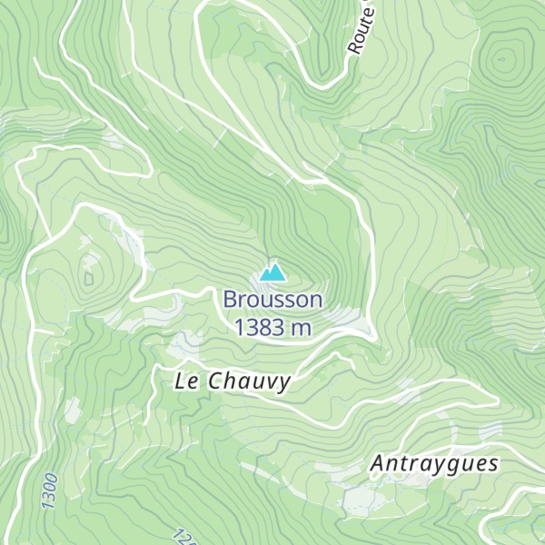 Map of Brousson