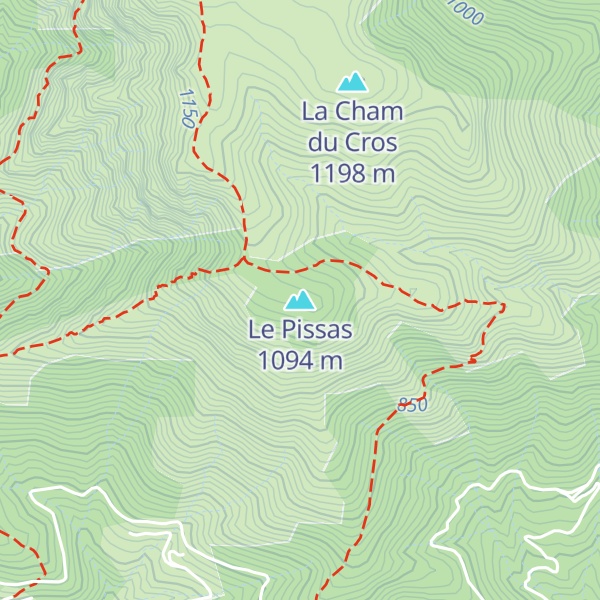 Map of Le Pissas