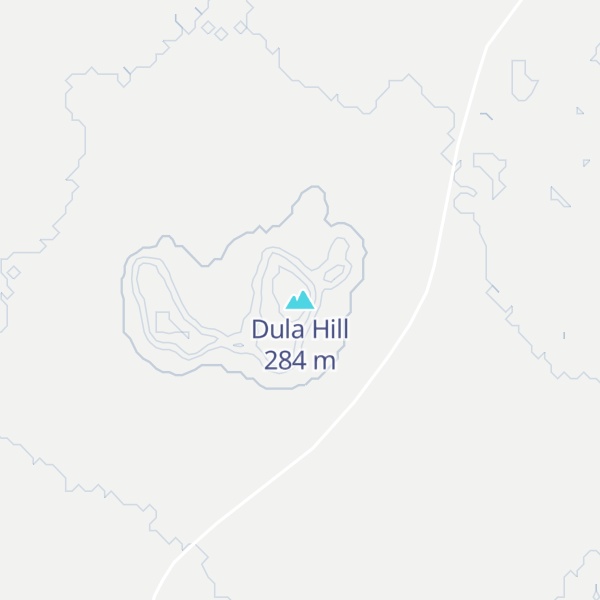 Map of Dula Hill
