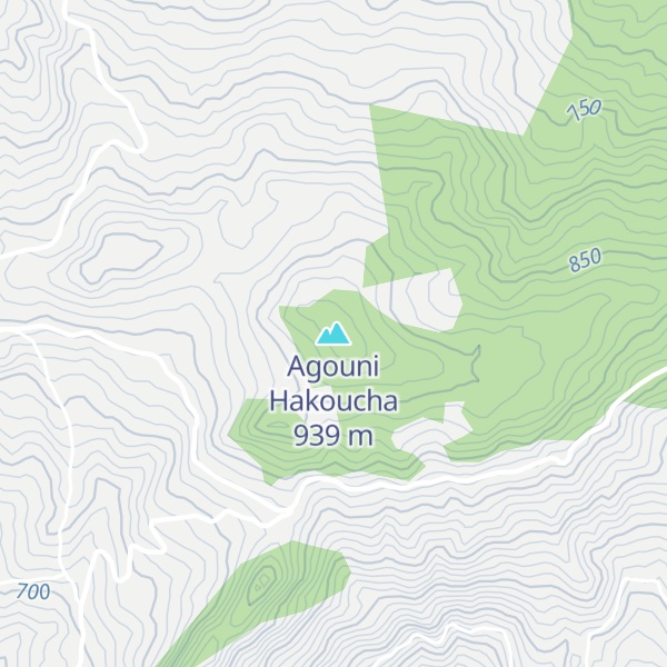 Map of Agouni Hakoucha
