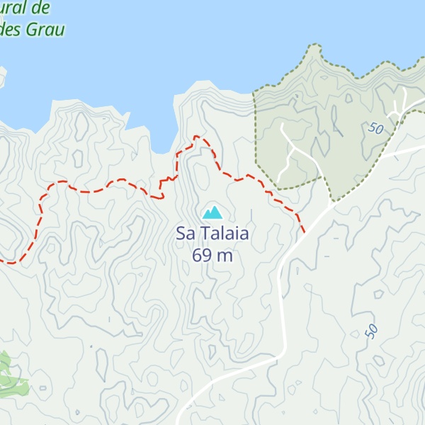 Map of Sa Talaia