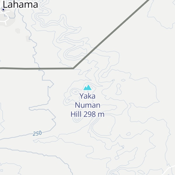 Map of Yaka Numan Hill