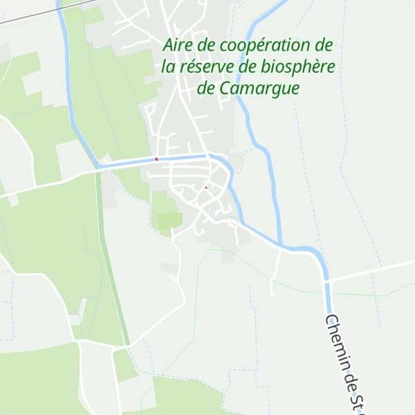 Map of Gîtes chez Marinette